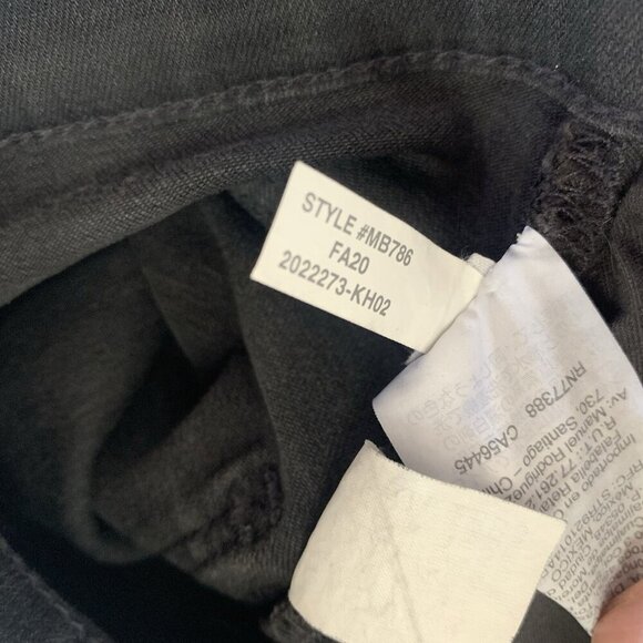 Madewell 11" High Rise Skinny Jeans 23 Gray Stretch Modern Minimalist - Picture 10 of 10